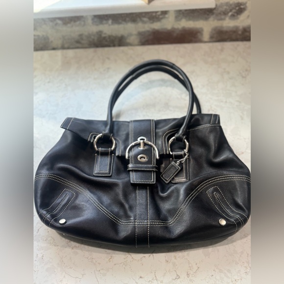 Coach vintage buckle satchel - Picture 1 of 3